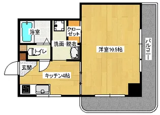 ベラ福本の間取り