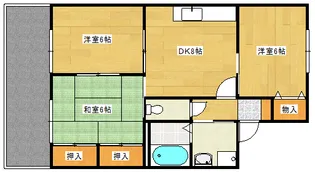 ピュアOGAWA【1階】の間取り