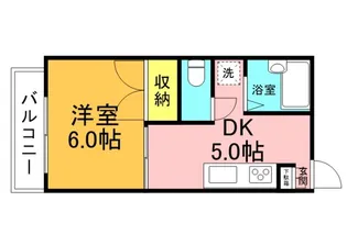 フレグランス藤井【202号室】の間取り