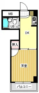 CK東雲ビル【4階】の間取り