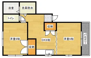ソレイユタツノ【1階】の間取り