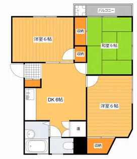 平賀ビル【301号室】の間取り