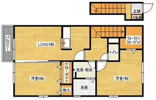 ビューテラス山本の間取り