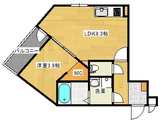 RYO.STA.草津【2階】の間取り