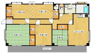 S&Tマンションの間取り