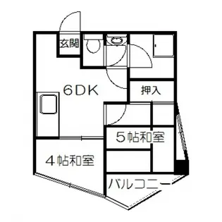 東白ビル【3階】の間取り