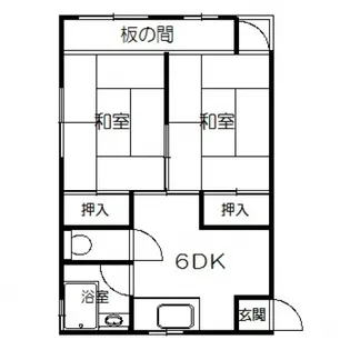 上竹ビル【5階】の間取り