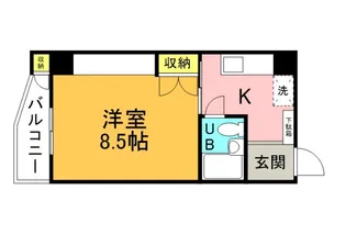 BAUHAUS大手町の間取り