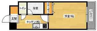 第2キャピタル祇園【7階】の間取り