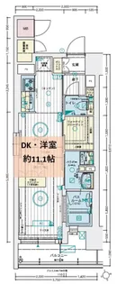 エステムコート広島国泰寺の間取り