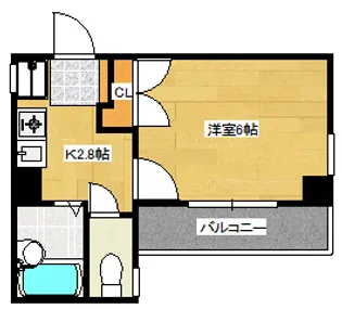 AHビル【2階】の間取り