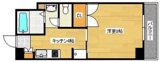 レジデンス東雲【2階】の間取り