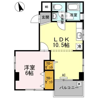 プチメゾン久保【3階】の間取り