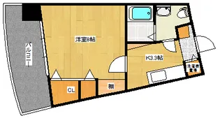 サンクレスト【9階】の間取り