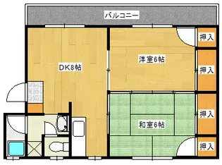 パークハイム翠町【1階】の間取り