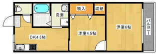 ベガパンクSTヒルズ【2階】の間取り