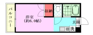 アルティメイトBUILDING舟入中町【3階】の間取り