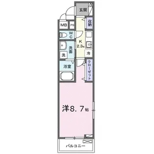 ハミングバード2の間取り