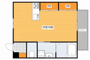 RIVERE吉島の間取り