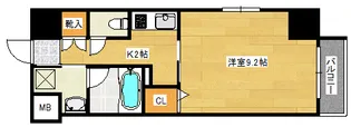 S-RESIDENCE宇品5丁目2【10階】の間取り