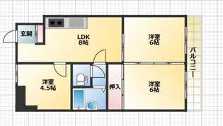 マサモト本社ビル【4階】の間取り