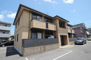 アンソレイユA棟【1階】の外観