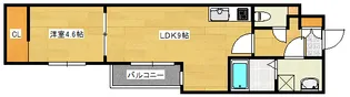 セブンプロート江波本町1【1階】の間取り