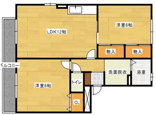 パストラール今村の間取り