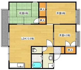 ビューラーMB棟の間取り
