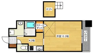プレジールジョイ西原の間取り