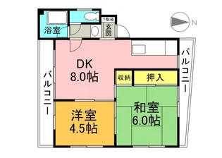 山田ビル【3階】の間取り