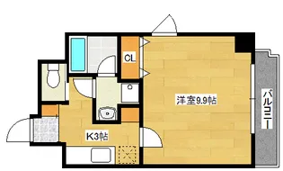 SUNFLOWER【10階】の間取り