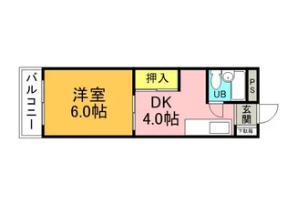 川端ビル【3階】の間取り