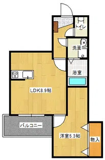 リタリッチ五番館【103号室】の間取り