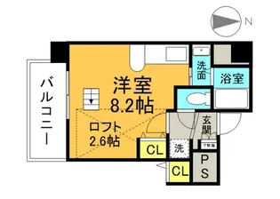 グランマーレ17【10階】の間取り