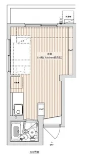 ジョイフル住吉【5階】の間取り