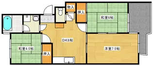 Casa井口A棟【2階】の間取り