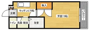 カーサ大塚2nd【1階】の間取り