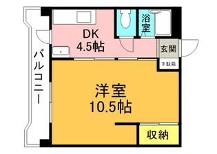 坪石ビル【3階】の間取り