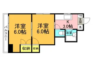 長行司ビル【3階】の間取り