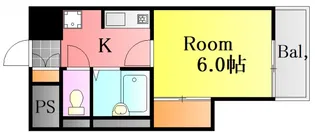 ハイネ光南【3階】の間取り