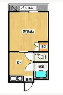 ハイツ矢賀新町2【4階】の間取り