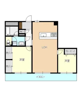 笠坊ビル【3階】の間取り