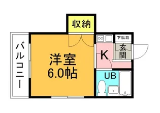 ビックマム【4階】の間取り