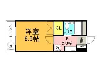 宇品東タニックス【4階】の間取り