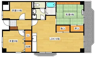 ファーレ高須【2階】の間取り