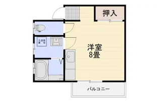 リブレ山本【2階】の間取り