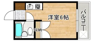 NODACO宇品神田【1階】の間取り