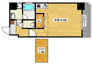 EDEN金屋町【3階】の間取り