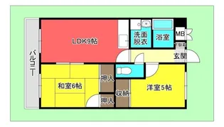 ファミール昭栄【3階】の間取り